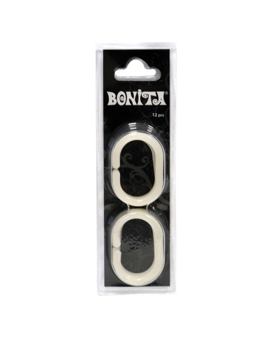 ANELLI PER TENDA DOCCIA cf. 12 pz