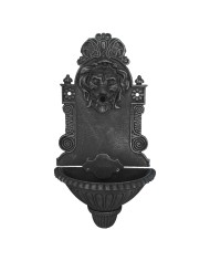 FONTANA A PARETE MODELLO LEONE antracite - Ø foro 20 mm.
