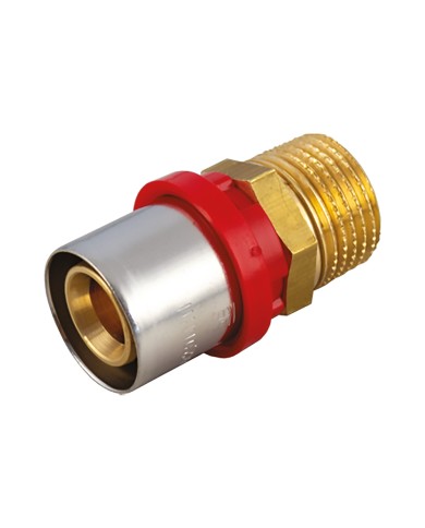 RACCORDO A PRESSARE DIRITTO 1650CT 16 x 3 4 - maschio