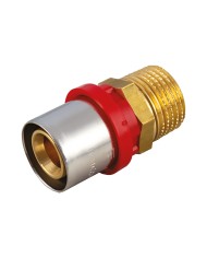 RACCORDO A PRESSARE DIRITTO 1650CT 16 x 3 4 - maschio