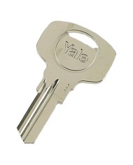 CHIAVE OTTONE NICHELATO lunghezza 23,65 mm - 4 perni