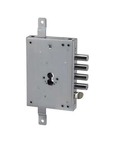 SERRATURA A LEVE PER PORTE BLINDATE ART. Y135DB E 73 - 4 catenacci interas.28 mm