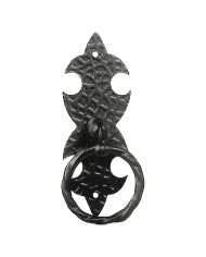 MANIGLIA AD ANELLO CON PIASTRA mm 45