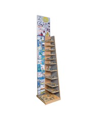 ASSORTIMENTO ESPO GANCI 220 pezzi + espositore omaggio