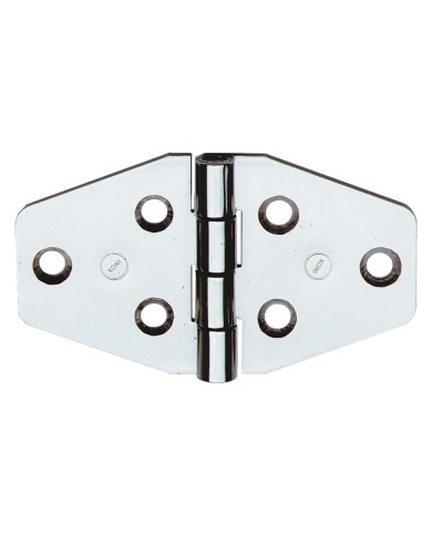 CERNIERA IN ACCIAIO INOX ART.854IN mm 40 x 70