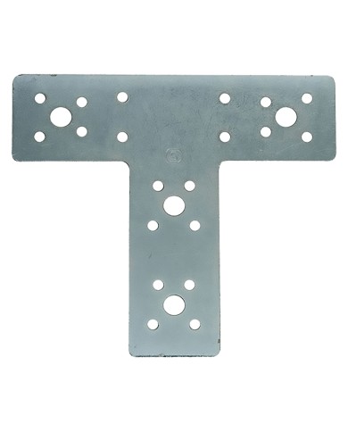 GIUNZIONE A T mm 160 x 100 x 45 - foro Ø 10,5