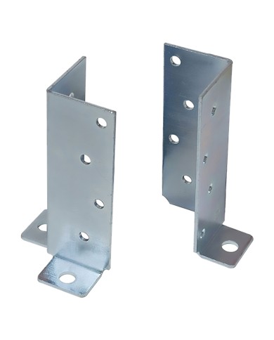 SUPPORTO PER PILASTRI mm 70 x 70 x 180 - sp.3,5