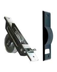 AVVOLGITORE AUTOMATICO SEMINCASSO mt 6 interasse 165 - placca nera