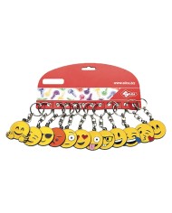 PORTACHIAVI EMOJI cf. 12 pezzi (soggetti misti) - art. AVK72