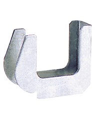 GANCIO UNIFICATO PER SCAFFALATURA in lamiera zincata