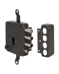 SERRATURA DA APPLICARE TRIPLICE PER LEGNO ART. 561 E 60