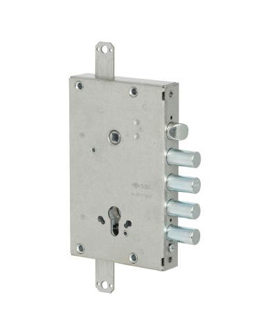 SERRATURA DA APPLICARE TRIPLICE PER PORTE BLINDATE ART. 56515 E 64 - 2 mandate 4 catenacci