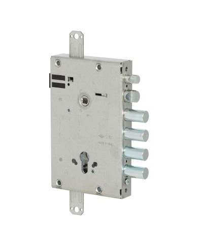 SERRATURA ELETTRICA DA APPLICARE TRIPLICE PER PORTE BLINDATE ART. 15515 E 64 - 2 mandate 4 catenacci