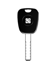 CHIAVI TRANSPONDER SILVER NICKEL
