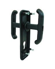 MANIGLIE PER PORTE BASCULANTI ART. 433 con placca