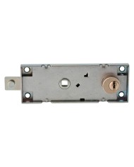 SERRATURA PER PORTA BASCULANTE ART. W551 cilindro tondo profilo europeo