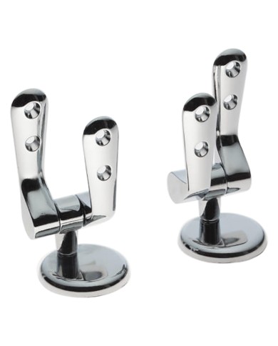CERNIERA FISSAGGIO PER SEDILE WC mod. H18 grande - 2 pz