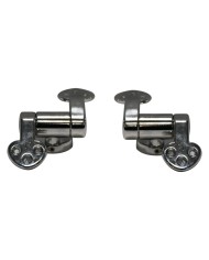 CERNIERA PER FISSAGGIO SEDILE WC mod. P-28 Soft closing - 2 pz