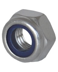 DADO ESAGONALE AUTOBLOCCANTE INOX A2 M