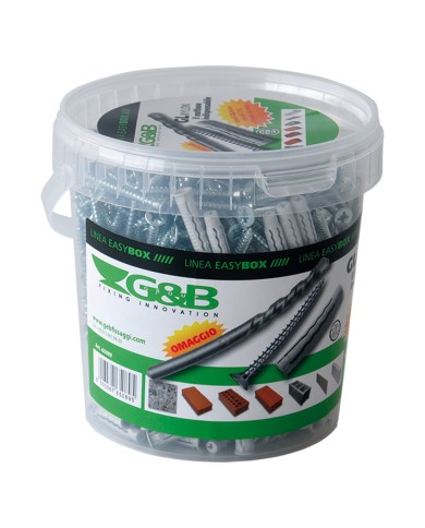 TASSELLO NYLON GL GL6 VPS 6 x 30 300 pz+punta 6 x 100