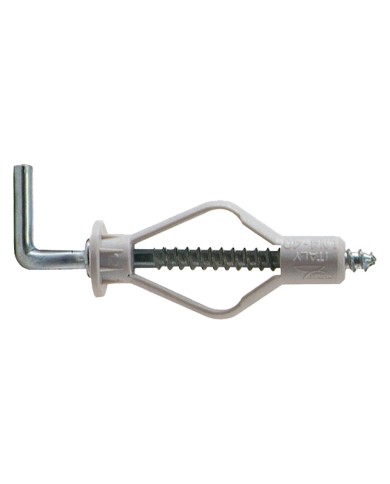 TASSELLO LASTRO NYLON LN4-40 2 mm 8 x 40 - gancio medio