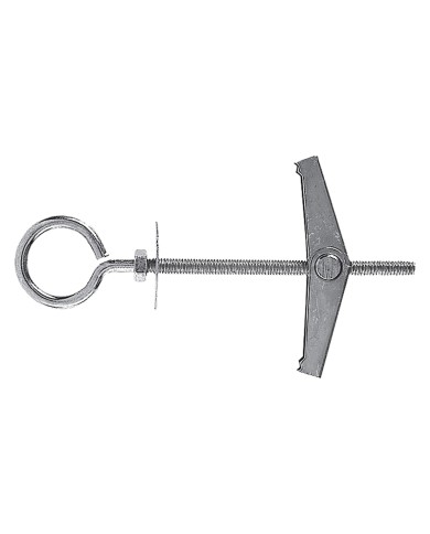 ANCORA A SOFFITTO ACCIAIO OCCHIOLO CHIUSO KDO4 M4 x 65 mm