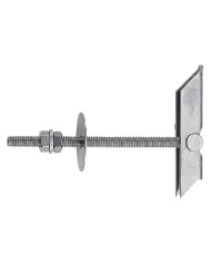 ANCORA A SOFFITTO ACCIAIO CON BARRA E DOPPIO DADO KD