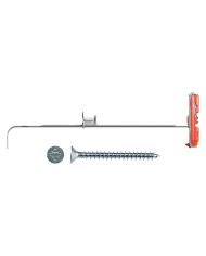 TASSELLO NYLON BASCULANTE CON VITE DUOTEC S Duotec 10S Ø 10mm - vite 5 x 50mm