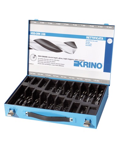PUNTE PER METALLO HSS RETTIFICATE STANDARD cf. 150 pz