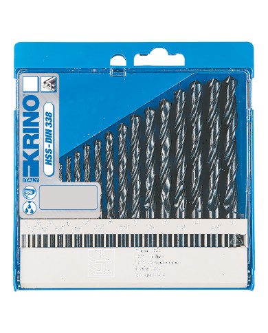 PUNTE SERIE PER METALLO HSS RULLATE cf. 19 pz