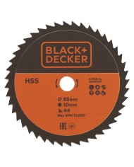 LAMA HSS PER MINI SEGA CIRCOLARE ø 85 mm foro 10 mm - 44 denti