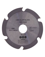 DISCO PER LEGNO 1050 diametro mm 115 - 6 denti