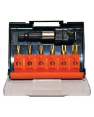 PORTAINSERTO CON INSERTI TORX 7 pz