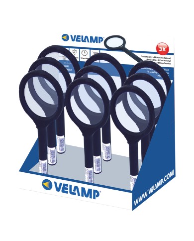 LENTE DI INGRANDIMENTO 12 led - 15 lumen