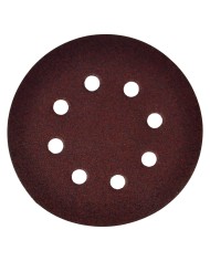 DISCO IN CARTA VELCRATO P64E 8 FORI 125 x 0 - grana