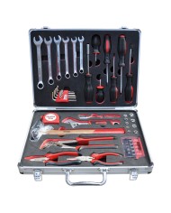 CASSETTA UTENSILI MANUALI cm 38 x 7,5 x h 27 - 52 pz totali