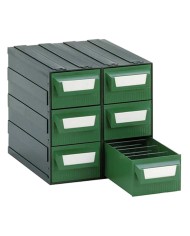 CASSETTIERA MODELLO L cm 22 x 26 x 23 - colore verde