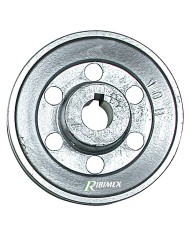 PULEGGIA PER MOTORE 1 gola - Ø 100 - asse 19 mm