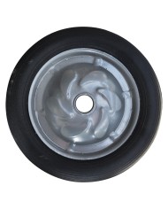 RUOTA PIENA PER BETONIERA Ø 23 cm - larghezza 4,5 cm
