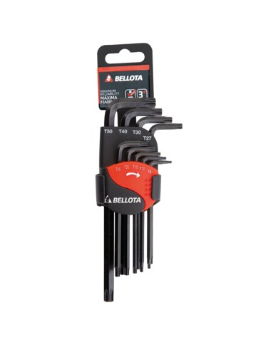 CHIAVI TORX IN SERIE (T9-T50) 9 pezzi