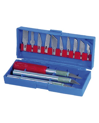 COLTELLI TAGLIABALSA set 3 pezzi - 16 lame