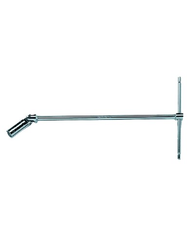 CHIAVE PER CANDELA A T SNODABILE ART. 959 mm 16 - 5 8 L. mm 483