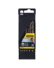 PUNTA PER METALLO HSS-E COBALTO IN SET set 6 pz (da mm 2 a 8)