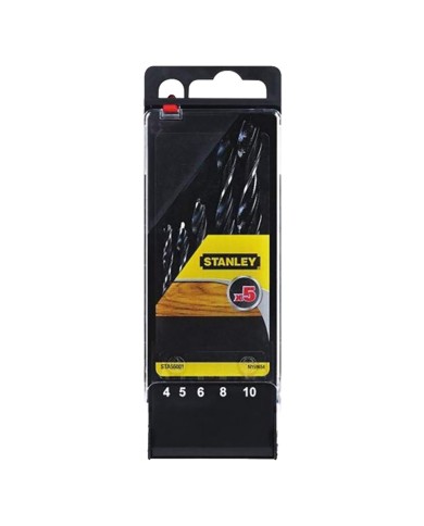 PUNTA ELICOIDALE PER LEGNO IN SET set 5 pz (da mm 4 a 10)