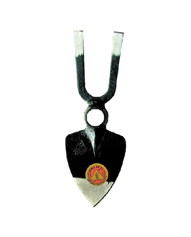 ZAPPETTA A CUORE CON BIDENTE ART. 005 gr. 550 - manico 6030202 6030905