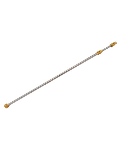 LANCIA INOX CON UGELLO OTTONE telescopica cm 58 102