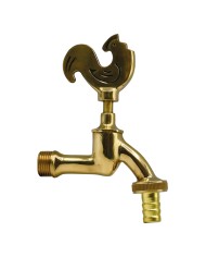 RUBINETTO ORNAMENTALE GALLO 1 2 con maniglia