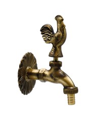 RUBINETTO ORNAMENTALE GALLETTO 1 2 con maniglia e rosone