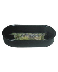 RETINO OVALE IN PVC rete ottone