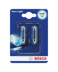 LAMPADINA PER ABITACOLO FARO POSTERIORE 10 watt - 2 pezzi